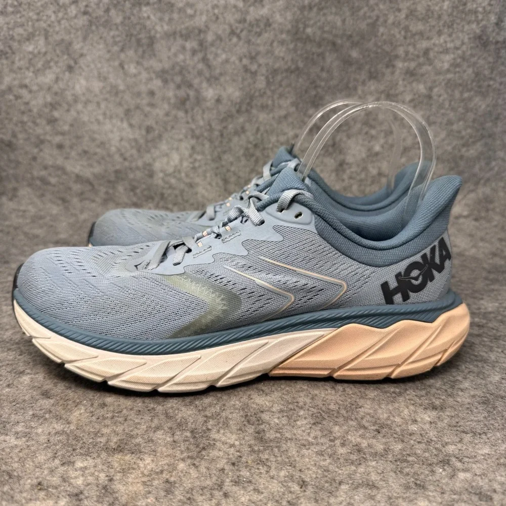 HOKA ONE ARAHI 5 Shoes Womens Size 10B Running BLUE FOG PROVINCIAL BLUE Sneakers